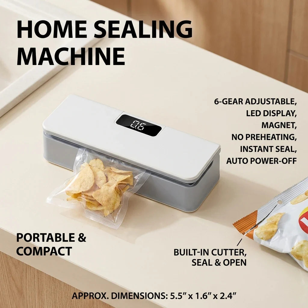 Handy Heat Sealer for Freshness