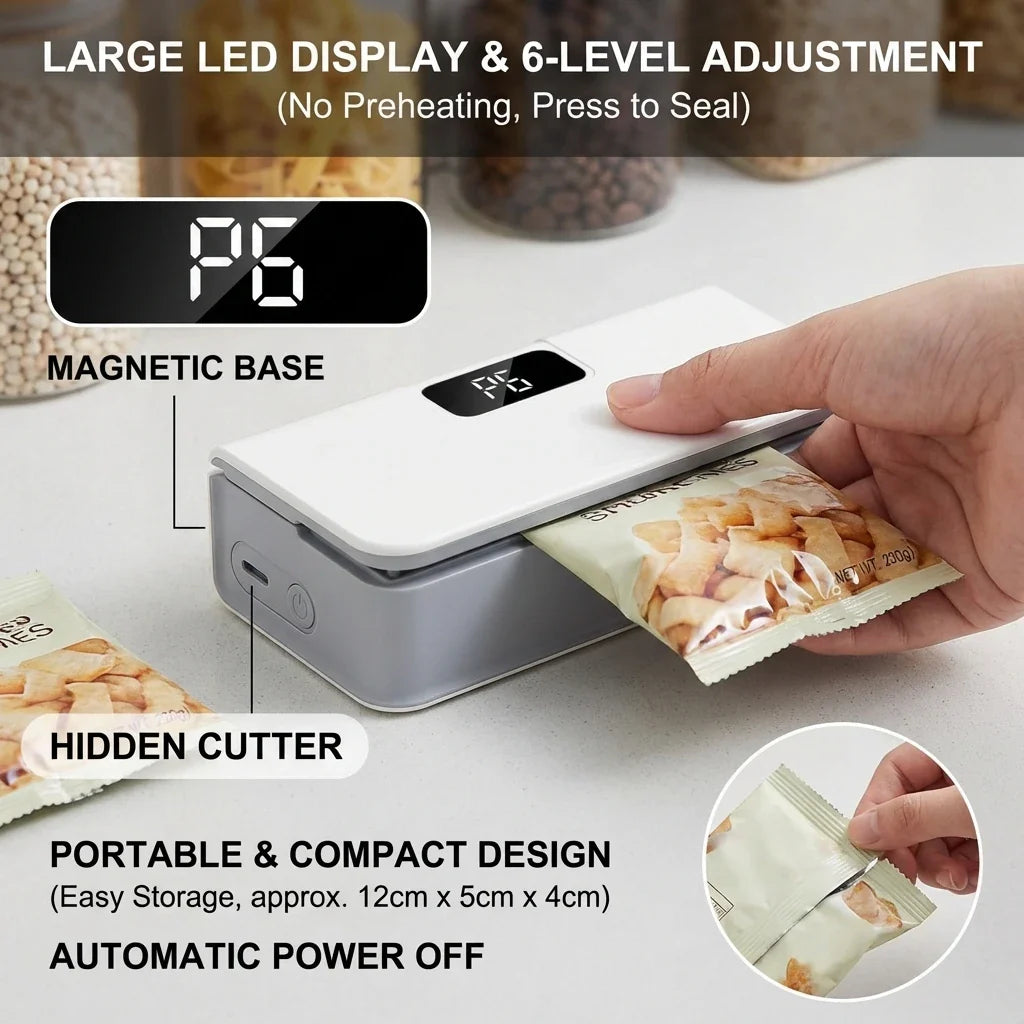 Handy Heat Sealer for Freshness
