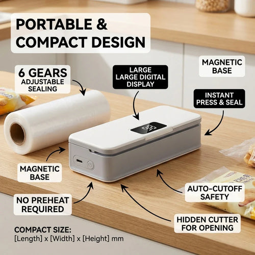 Handy Heat Sealer for Freshness